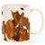 Butterscotch Spots Coffee Mugs - Set of 4
