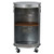 Metal Barrel Side Table - Silver
