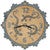 Triple Lizard Wall Clock