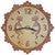 Twin Kokopelli Wall Clock