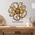 Kokopelli Pair Wall Clock