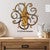 Designer Coyote Wall Clock