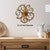 Kokopelli with Trumpet Wall Clock