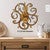 Dancing Kokopelli Wall Clock