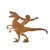 T-Rex Cowboy Cutout Wall Art