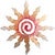 Canyon Sunburst Cutout Wall Art