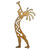 Kokopelli with Trumpet Garden Statue
