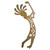 Golfing Kokopelli Garden Statue