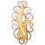 Designer Coyote Cutout Swirl Wall Art