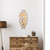 Kokopelli with Trumpet Cutout Swirl Wall Art