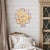 Sun Lizard Cutout Swirl Wall Art