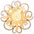Canyon Sunburst Cutout Swirl Wall Art