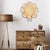 Desert Sunburst Cutout Swirl Wall Art