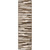 Shifting Sands Rust Rug - 2 x 8