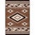 Coyote Gulch Brown Rug - 5 x 8