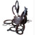 Rooster Horseshoe Wine Holder