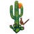 Cactus & Roadrunner Metal Wall Art