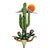 Cactus Skull Sunset I Metal Wall Art