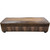 Almond Crocodile Ottoman