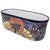 Sapphire Blue Oval Planter