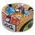 Orange Flower Dog Bowl