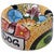 Orange Flower Dog Bowl