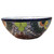 Black Flower Bowl