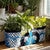 Blues Pattern Oval Planter