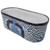 Blues Pattern Oval Planter