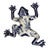 Blue Beauty Frog Wall Art