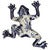 Blue Beauty Frog Wall Art