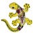 Yellow Skies Salamander Wall Art