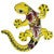 Yellow Skies Salamander Wall Art