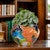 Blue Flower Medium Planter