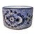 Blue Flower Wheel Planter