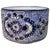 Blue Flower Wheel Planter
