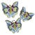 Dorothy Butterflies Wall Art - Set of 3