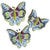 Dorothy Butterflies Wall Art - Set of 3