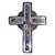 Trimmed Mosaic Cross Wall Art