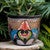 Orange Flower Planter
