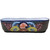 Green Flower Oval Planter