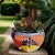 Orange Flower Octo Planter