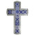 Blue Mosaic Cross Wall Art