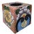 Canyon Glow Talavera Tissue Box Cover - Square