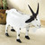 Rustic Goat Recycled Metal Sculpture - Large