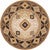 Whiskey Gold Rush Rug - 8 Ft. Round