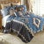 Mojave Blue Quilt Bed Set - Queen - CLEARANCE