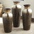 Whiskey Creek Pottery Vases - Set of 3