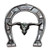Silver Longhorn Key Hook