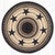 Black Lined Beacon Round Rug - OUT OF STOCK UNTIL 06/18/2025